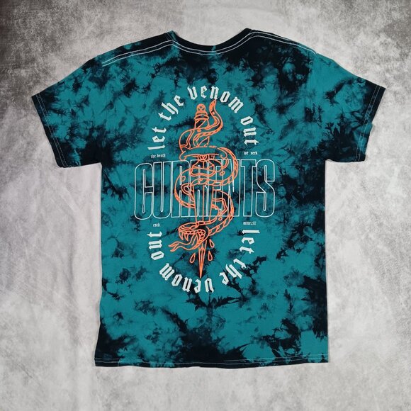 Currents Band 'Venom' Tie-Dye T-Shirt • Medium • Currents Official • Metal - Picture 1 of 8